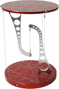 Kontax Tensegrity Table3.6D x 3.6W x 4.96H in Maroon