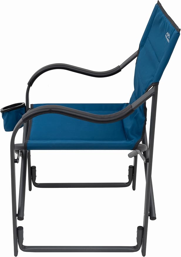 ALPS Mountaineering Camp Chairs for Adults - Comfortable Padded Polyester Fabric Over Sturdy Wide Aluminum/Steel Frame with Tall Back Folds Flat