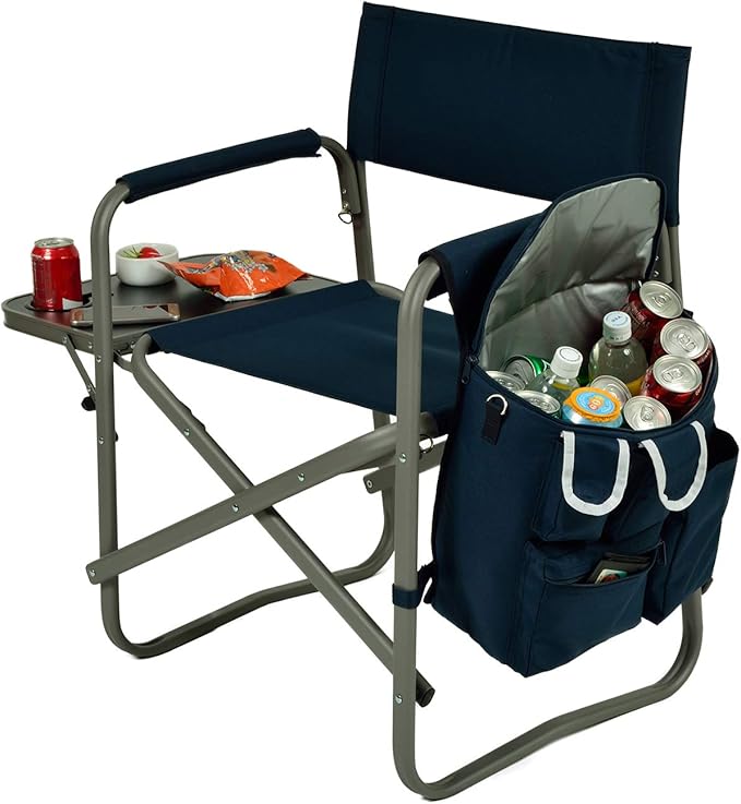 Picnic at Ascot Original Extra Wide Portable Folding Sports Chair- Designed &amp Quality Checked in the USA