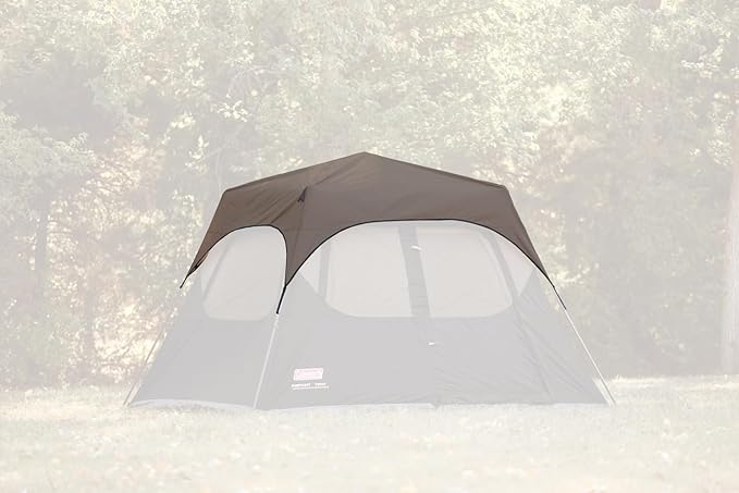 Coleman Weatherproof Rainfly Accessory for 4/6 Person Instant Tents Keeps Inside Dry &amp Protects from The Elements Rainfly Only (Tent Sold Separately)