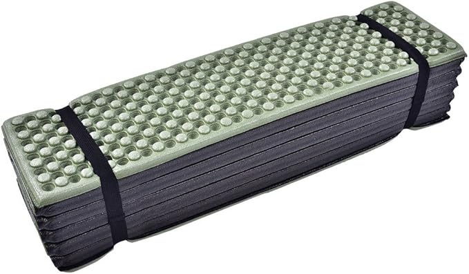Camping Mat Ultralight Waterproof Folding Comfortable Backpacking Foams Mattress Folding Beach Tent Sleeping Pad Camping Hiking Beach Tent Outdoor Mattress