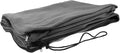 Warm Fleece Liner for Cold Weather Outdoor Camping and Indoor Napping Lightweight Thermal Insulated Envelope Pouch Soft Cozy Travel Accessory for Adults Deep Gray