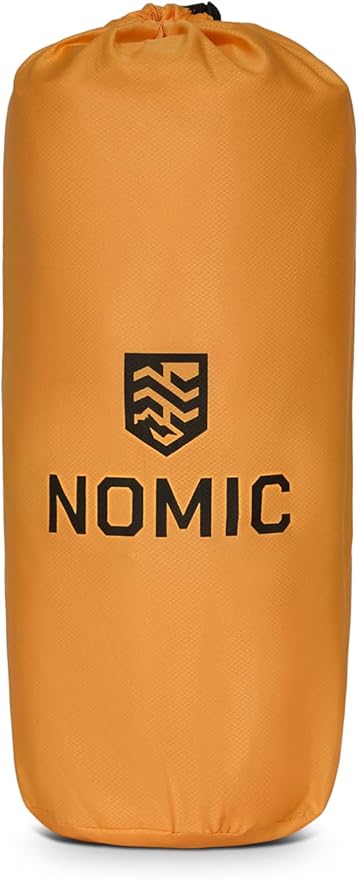 Nomic SOLAIR Self Inflating Sleeping Pad with Built-in Foam Pump 30s Inflate / 5s Deflate Integrated 5 Pillow 77 x 23 x 2 in Est. R-Value 2