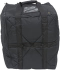 HUBERT Insulated Pizza Delivery Extra Large Bag Black Nylon Side Loading - 18 L x 18 W x 22 H