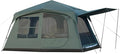 6-8 Person Camping Tent with Porch Large Family Cabin Tent with 2 Rooms 3 Doors Tall &amp Spacious Waterproof Glamping Tent Big Tents for Outdoor Camping Hiking Backyard
