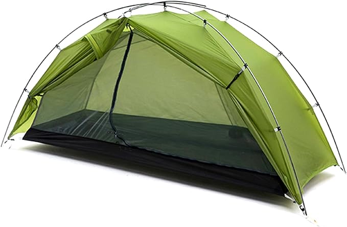 Taiji 1 Ultralight 3/4 Season Camping Tent 1 Person Backpacking Tent Easy Setup Instant 5000mm Waterproof Small Dome Tents for One Man Hiking Mountain