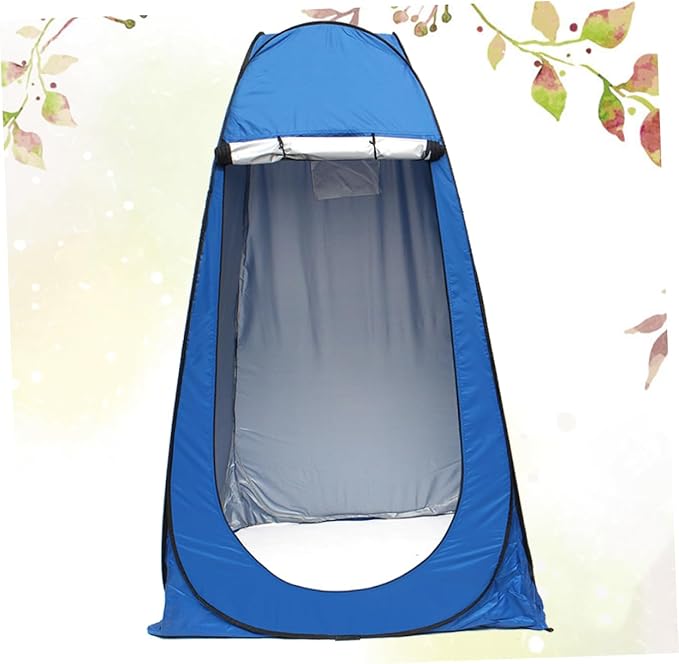 YARNOW 1Pc Portable Outdoor Changing Tent for Fishing Camping Beach Use Automatic Setup Movable Privacy Room Design Blue Multi Purpose Tent for Easy Storage