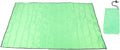 Camping Tent Tarp Water Proof Beach Mat Tent Floor Saver Oxford Cloth Picnic Blanket Sunshade for Outdoor Camping Beach Picnic Family Gathering 240x220cm with Storage Bag (Grass Green)