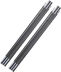 HURRISE 2-Pack Fiberglass Tent Poles 3-Piece Lightweight Support Rods for Camping Hiking Backpacking 1-2 Person Outdoor Tents