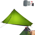 3FULGEAR Lanshan 1 Pro Upgraded Ultralight 1-Person Camping Tent – 3/4 Season 20D Double-Sided Silicone Nylon Waterproof Lightweight for Hiking Trekking Climbing