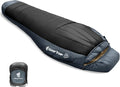 GEERTOP Portable Mummy Sleeping Bag with Graphene Lining for Adults Cold Weather 27°F to 40°F Lightweight &amp Water-Resistant Warm Compact for Camping Backpacking Hiking