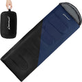 Clostnature Sleeping Bag for Adults and Kids - Lightweight Camping Sleeping Bag for Girls Boys Youths Ultralight Backpacking Sleeping Bag for Cold Weather - Compression Sack Included(Right Zipper)