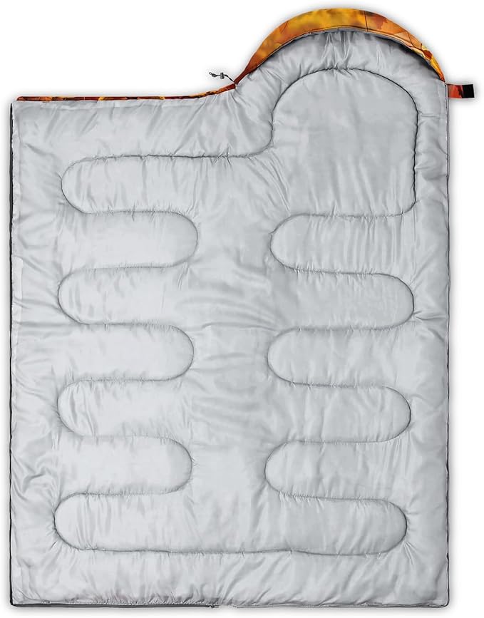 AILONEN Cartoon Camping Sleeping Bag for Boys Girls AdultsLightweight &amp Waterproof3 Season Warm &amp Cold WeatherPortablePrinted Sleeping BagTravelingCampingHiking