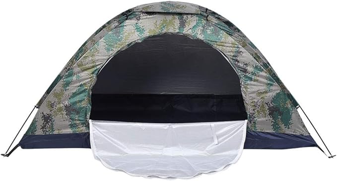 1 Person Lightweight Windproof Instant Backpacking Tent for Hiking Camping Fishing Climbing and Outdoor Adventures