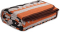 PuTian Merino Wool Blend Blanket - Soft Warm Washable Heavy Large Blanket Throw for Camping Outdoor Bed Couch Patio Van - 87X63 Grey Flame