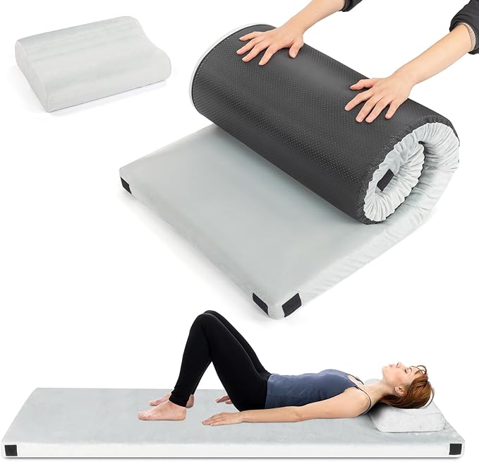 3-Inch Thick Inflatable Camping Mattress – Lightweight Sleeping Pad for Adults Portable Air Mattress with Built-in Pump for Backpacking Hiking &amp Outdoor Adventures