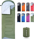 Sleeping Bags for Adults Backpacking Lightweight Waterproof- Cold Weather Sleeping Bag for Girls Boys Mens for Warm Camping Hiking Outdoor Travel Hunting with Compression Bags