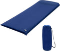 Tangkula Self Inflating Sleeping Pad 3 Inch Inflatable Camping Mattress Pad with 9.5R Value Insulated Foam Camping Mat with Pillow Lightweight Camp Sleep Pad for Backpacking Car Tent
