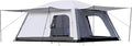 4-6 Person Camping Tent Large Family Cabin Tents with Porch &amp Rainfly Double Layer Waterproof Glamping Tent with 2 Rooms 2 Doors Portable Big Tents for Outdoor Camping Hiking Party