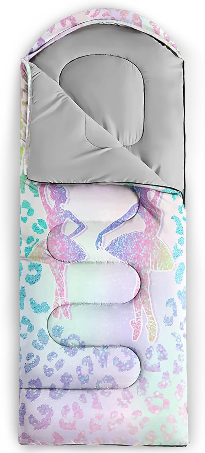 BSNTHO Camping Sleeping Bags3 Season Warm &amp Cool WeatherLightweightWaterproof Sleeping Bags for Adults &amp KidsTravelingand OutdoorsCamping Gear Equipment