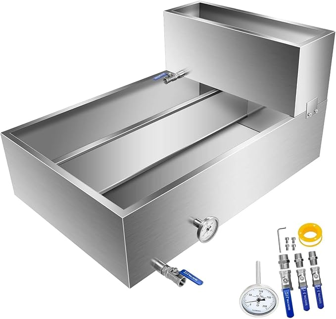 Maple Syrup Evaporator Pan Set - Premium Stainless Steel Maple Syrup Boiling Pan – One Heavy Duty Boiling For Maple Syrup Collection36Dx24Wx18.5H