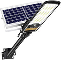 Solar Street Lights Outdoor Lamp 16000lm IP67 Waterproof Light with Anti Broken Remote Control Mounting Bracket Dusk to Dawn Security Led Flood Light for Yard Garden etc.