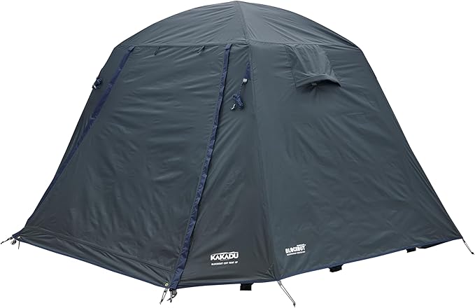 Kakadu Camping Tent Cot 2 Person Quick Setup Folding Compact Elevated Tent with BlockOut Rain Fly Awning Poles Ultra-Fine Mesh Windows and Carry Bag