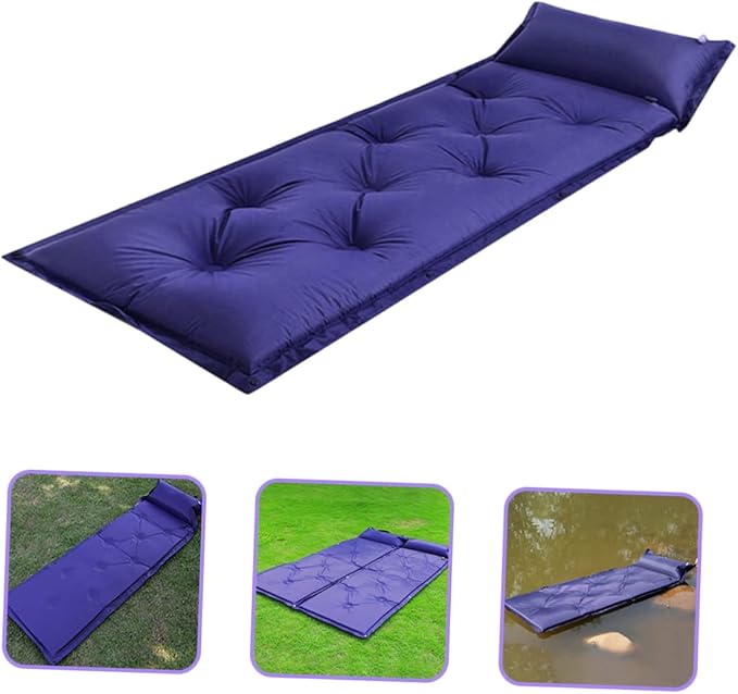 Automatic Inflatable Sleeping Pad for Camping Lightweight Dampproof Air Mattress for Outdoor Activities Portable and Camping Cushion for Hiking and Travel