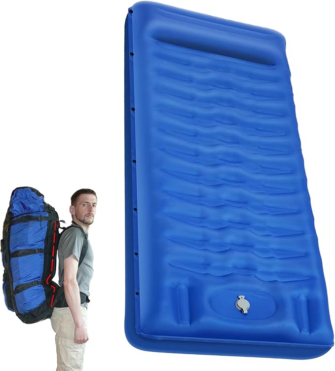 Camping Mattress | Self Inflating Waterproof Portable Outdoor GearSelf Inflating Sleeping Padfor Backpacking Tent Hiking Traveling Beach