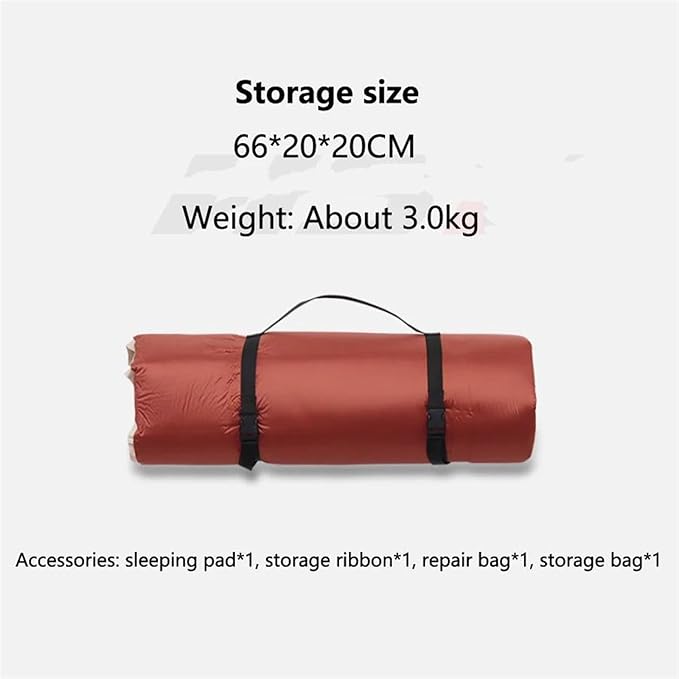 SUV Inflatable Mattress Self-Inflating Travel Mattress Car Camping Sleeping Pad Composite Fiber Inflatable Mattress Outdoor Car Seat Cushion
