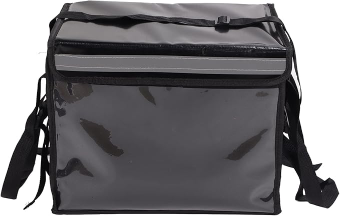 Food Delivery Backpack Insulated Food Delivery Large Capacity Multi Layer with Internal Support Structure Cushioning Effect for Takeout Delivery