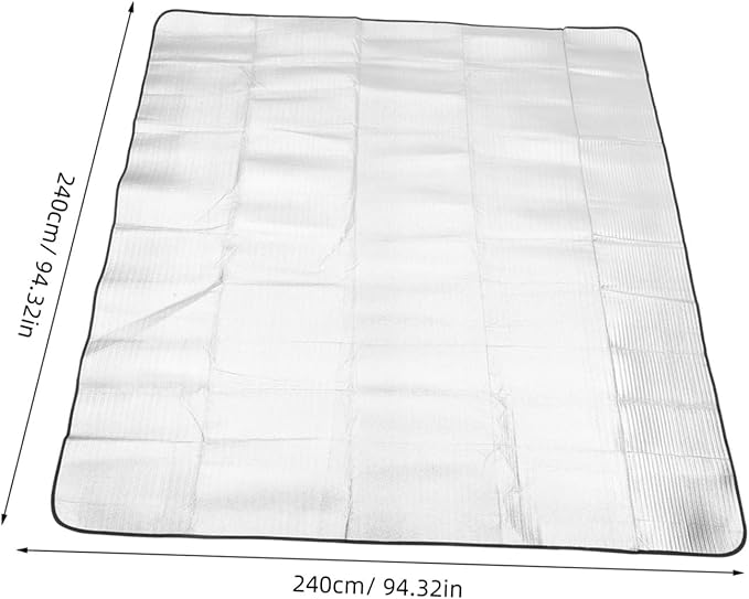 Happyyami Outdoor Picnic Mat Thickened Camping Cushion for Family Gatherings Beach Blanket for Use Lightweight Portable