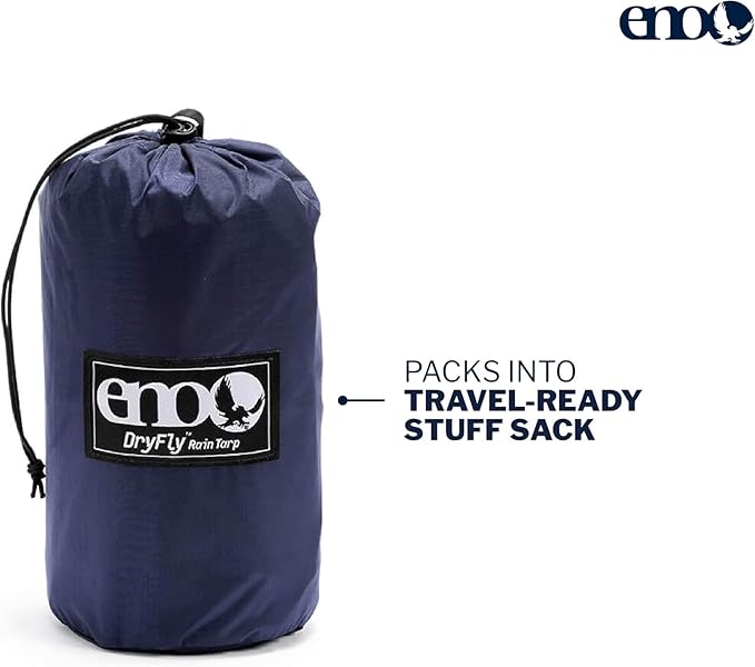 ENO Eagles Nest Outfitters DryFly Rain Tarp Ultralight Hammock Accessory