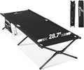 Sportneer Camping Cot: 78.3x28.7x14.6 Comfort Cot Bed for Camping Traveling Guest Bed Sleeping Cots for Adults with Side Pockets &amp Storage Bag - Ease of Assembly Support 330 Lbs