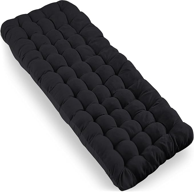 Zone Tech Camping Cot Mattress Pad Premium Quality Outdoor Comfortable Thicker Cotton Sleeping Cot Lightweight Waterproof Bottom Pad Mattress for Adult Kid