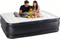 Simple Deluxe Camping Air Mattress with Built-in Electric High-Speed Pump Blow Up Inflatable Airbed with Carrying Bag for Home Guests &amp Travel Waterproof Foldable Portable