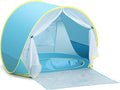 Baby Beach Tent Pop Up Play Tent for Infants UV Protection Sun Shelter for Toddlers Infant Portable Sun Shade