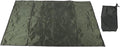 Camping Tent Tarp Water Proof Beach Mat Tent Floor Saver Oxford Cloth Picnic Blanket Sunshade for Outdoor Camping Beach Picnic Family Gathering 240x220cm with Storage Bag (OD Green)