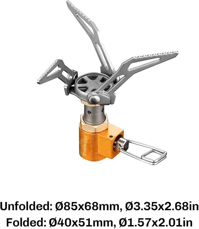 Fire-Maple FMS-300T Portable Stove Ultra Light Hiking Stove Titanium for Backpacking Camping Outdoor ISPO Design Award Gold Winner