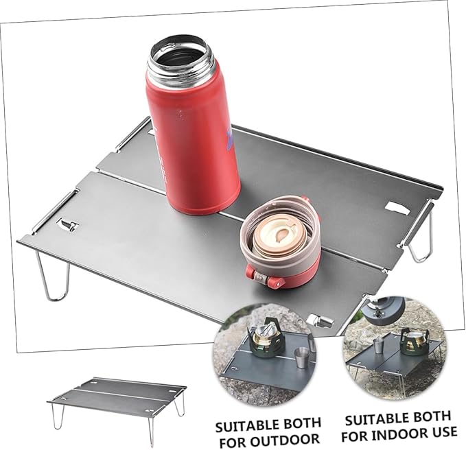 Portable Folding Camping Table Lightweight Travel Picnic Table for Hiking Outdoor BBQ and Picnics Easy to up Compact Design