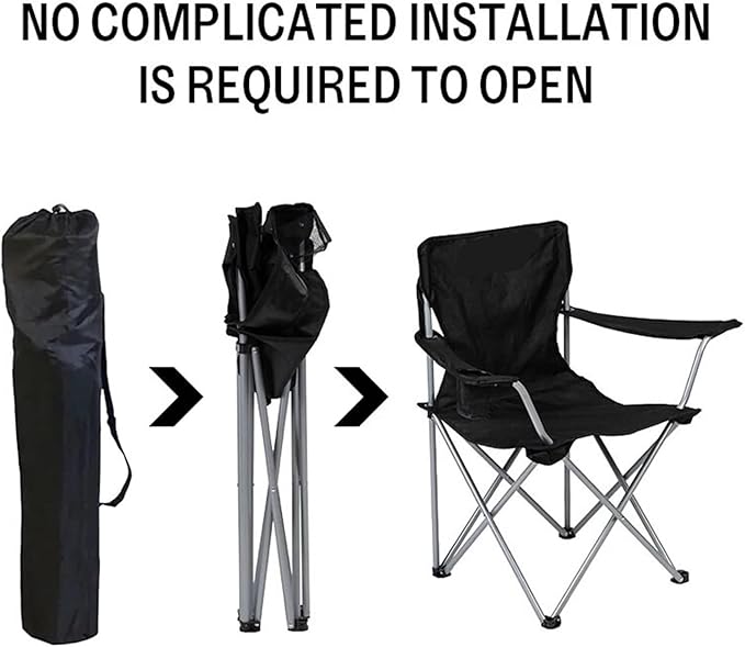 Outdoor Camping Chair Single Folding Armchair Portable Picnic Long Sitting Comfortable Back Fishing Beach Sketching Art