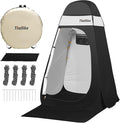 Upgrade Pop Up Privacy Shower Tent 55 x 55 x 83 Portable Camping Shower Tent Camping Toilet Changing Room with Rain Shelter &amp Extended Floor Mat Dressing Room for Beach