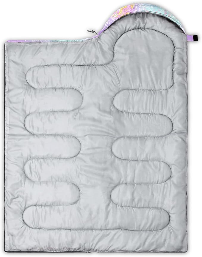 CVHOUSE Camping Sleeping Bags3 Season Warm &amp Cool WeatherLightweightWaterproof Sleeping Bags for Adults &amp KidsTravelingand OutdoorsCamping Gear Equipment