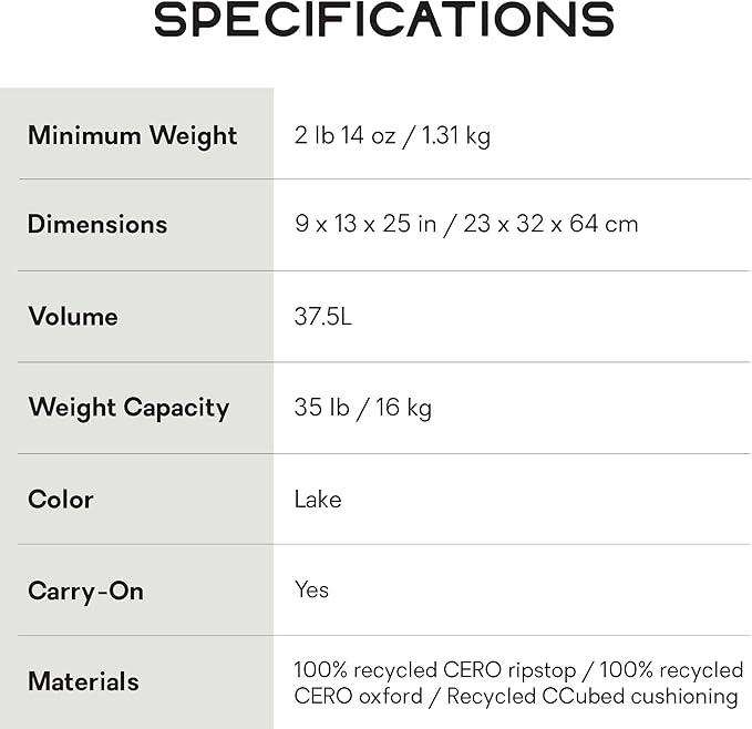 Nemo Equipment Resolve Endless Promise Technical Active Daypack - Lake - Men's 35L