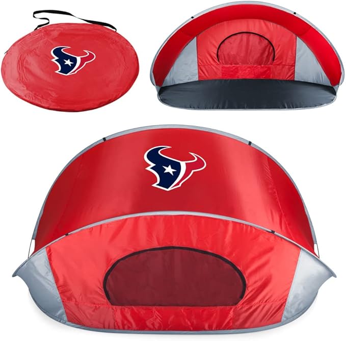 Picnic TIME NFL Manta Portable Beach Tent - Pop Up Tent - Beach Sun Shelter Pop Up