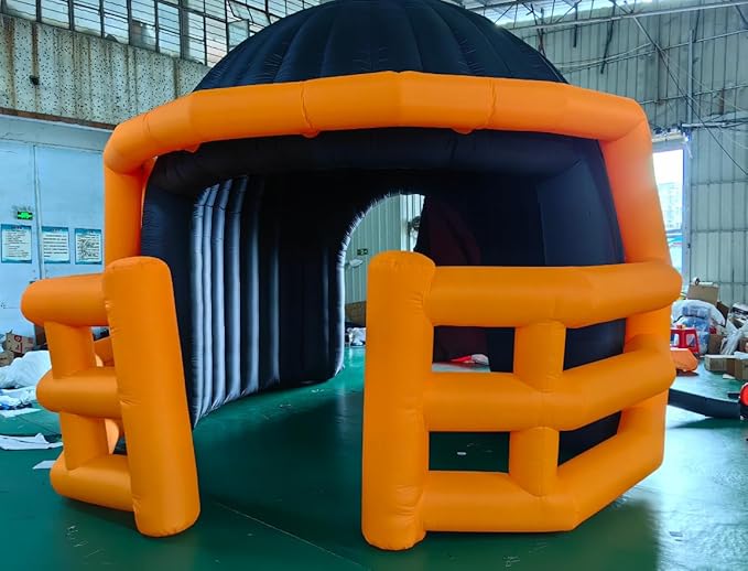 Inflatable Tunnel Entrance Tent Large Sports Inflatable Football Helmet Tunnel Team Entryway for Event Exhibition Promotion