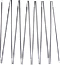 Preassembled Tent Poles Gray Tent Poles Replacement 7001 T6 Heated Aluminum Tent Poles 2 Poles Pack