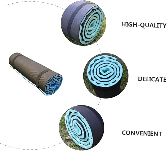 HEMOTON EVA Outdoor Sleeping Pad Waterproof Camping Blanket for Travel Office Napping and Picnics Lightweight and Portable Mat for Camping and Outdoor Use