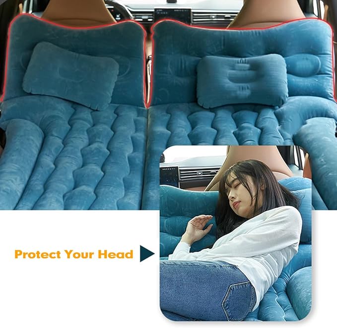 Car Air Mattress Inflatable Bed for EX30 2023-2025 - Comfortable Sleeping Bed for Camping and Travel - Foldable Trunk Mattress for Outdoor Use