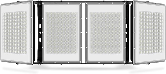 400W LED Flood Light 60000LM Super Bright Outdoor Security Lights UL Approved Plug with Wider Lighting Angle 6000K Daylight White IP66 WaterproofSuitable for All Outdoor venues